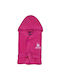 Greenwich Polo Club Kids Hooded Bathrobe Fuchsia