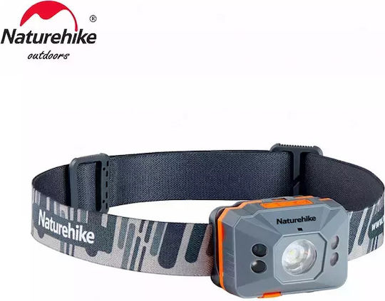Naturehike Επαναφορτιζόμενος Φακός Κεφαλής LED IPX4 με Μέγιστη Φωτεινότητα 140lm