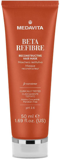 Medavita Beta Refibre Hair Mask for Repairing 50ml