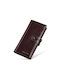 William Polo Men's Leather Wallet Brown