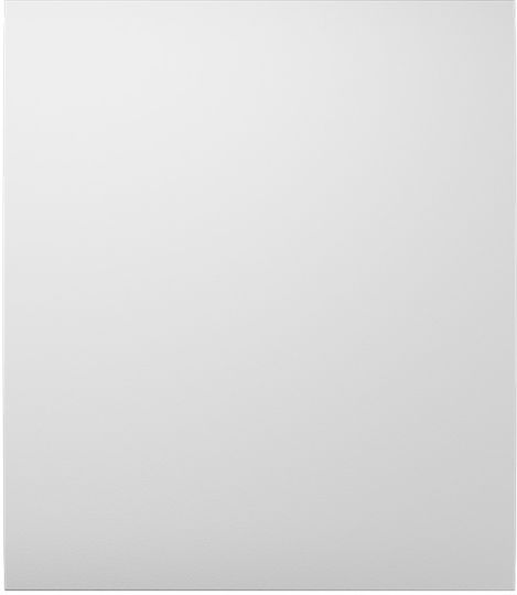 Ajax Systems Center Button 1-Gang/2-Way Χωνευτός Διακόπτης Τοίχου Μονός με Πλαίσιο Aller Retour Λευκός