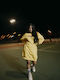 D-Robbie Mini Athletic Dress Long Sleeve Yellow