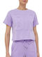 DKNY Women's T-shirt Purple