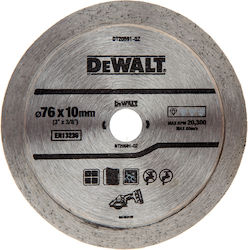 DEWALT Δίσκος Κοπής Δομικών Υλικών 76mm