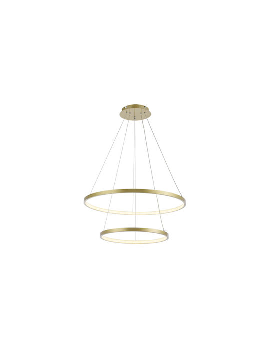 Atman Pendant Lamp with Built-in LED Gold