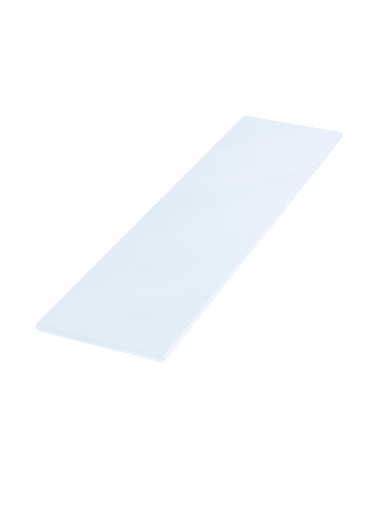 Wall Chipboard Shelf White 90x30x1.6cm