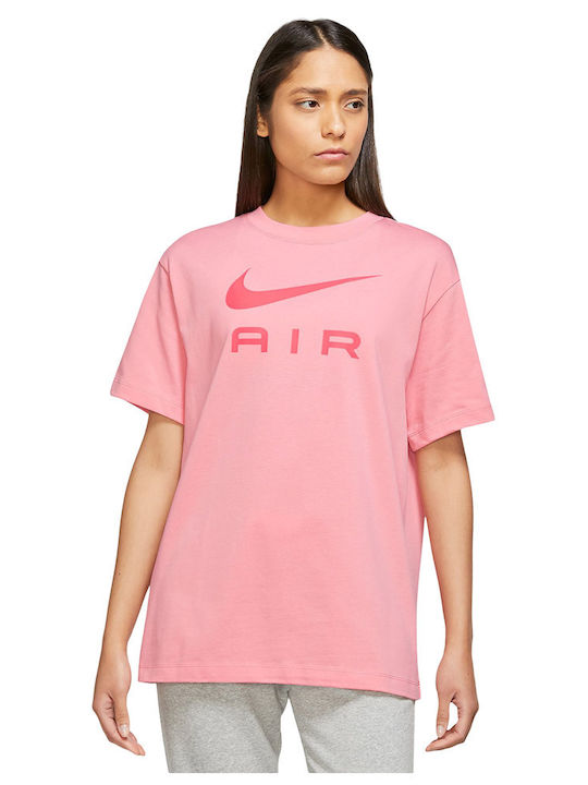 Nike Sportswear Air Γυναικείο T-shirt Ροζ