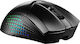 MSI Clutch Gm51 Drahtlos RGB Gaming Gaming Maus 26000 DPI Schwarz