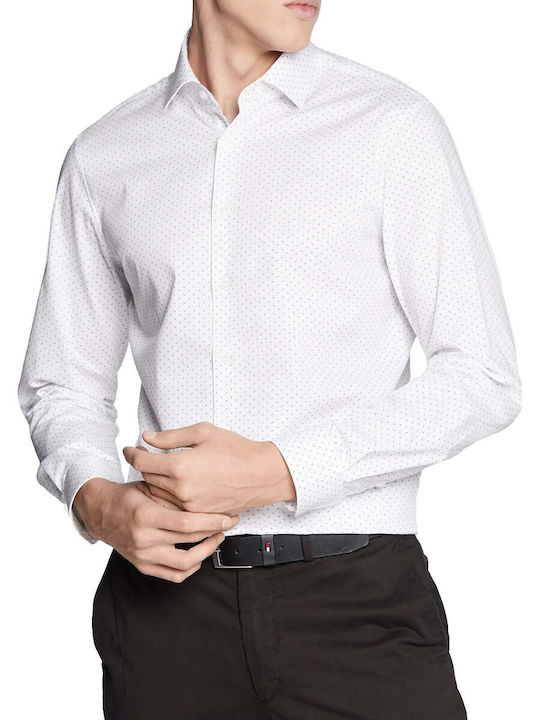 Calvin Klein Men's Shirt Long Sleeve White