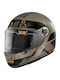 MT Jarama Full Face Helmet with Sun Visor ECE 22.05 / ECE 22.06 1400gr 68th C9 Matt Gold MTH000KRA416