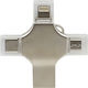 Treqa TR-2026 32GB USB 3.0 Stick with connection Lightning,USB-A & USB-C Silver