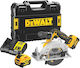 DEWALT DCS512P2 Циркулярна пила 2x5Ах със Система за Изсмукване