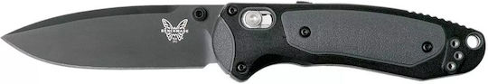 Benchmade Mini Boost Briceag Negru în Toc