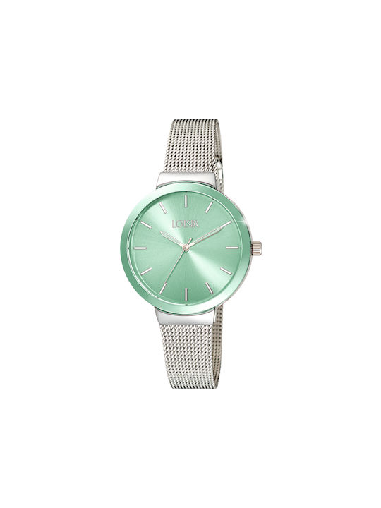 Loisir Spotlight Watch with Silver Metal Bracelet