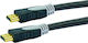 Schwaiger Braided Cable HDMI male - HDMI male 1.5m Μαύρο