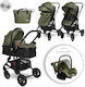 Lorelli 1002 Adjustable 3 in 1 Baby Stroller Su...