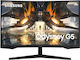 Samsung Odyssey G55A LS32AG550EP VA HDR Curbat Monitor de jocuri 32" QHD 2560x1440 165Hz