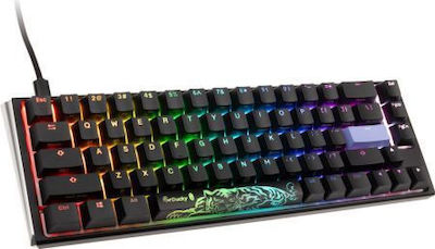 Ducky One 3 SF Tastatură Mecanică de Gaming 65% cu Cherry MX negru întrerupătoare și iluminare RGB Negru