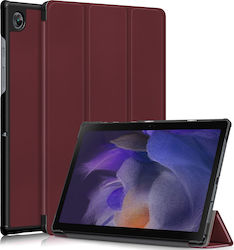 Techsuit Foldpro Flip Cover Piele artificială Roșu (Galaxy Tab A8) KF238750