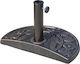 Outsunny Umbrella Stand made of Plastic in Bronze Color 50x31x32cm