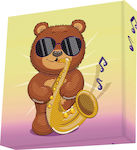 Diamond Dotz Sax Bear Diamond Painting DBX.079