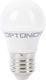 Optonica LED Bulb 5.5W 78mm for Socket E27 and Shape G45 Cool White 450lm