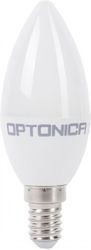 Optonica LED-Lampe 8W für Fassung E14 Kühles Weiß Optonica LED-Lampe 8W für Fassung E14 Kühles Weiß