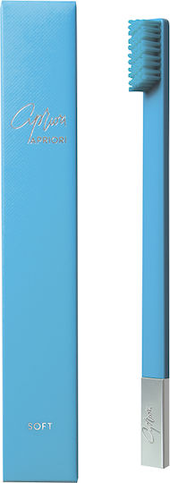 Apriori Slim Peaceful Sky Silver Periuță De Dinți Manuală Soft