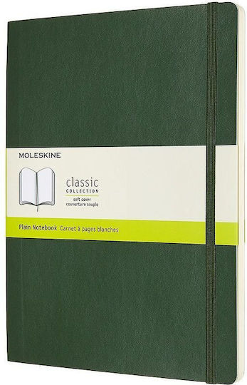 Moleskine Carnet 192 Foi cu Pagini Albe Verde