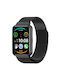Milan Curea Oțel inoxidabil Negru (Huawei Watch Fit 2) EDA003301901E