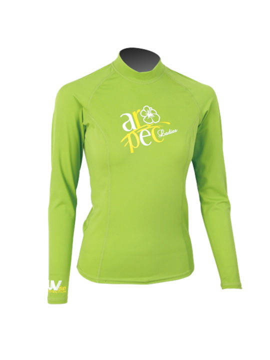 Aropec Women's Long Sleeve Sun Protection Shirt Green