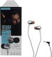 Treqa EP-765 In-ear Handsfree Ακουστικά με Βύσμα 3.5mm Μαύρο