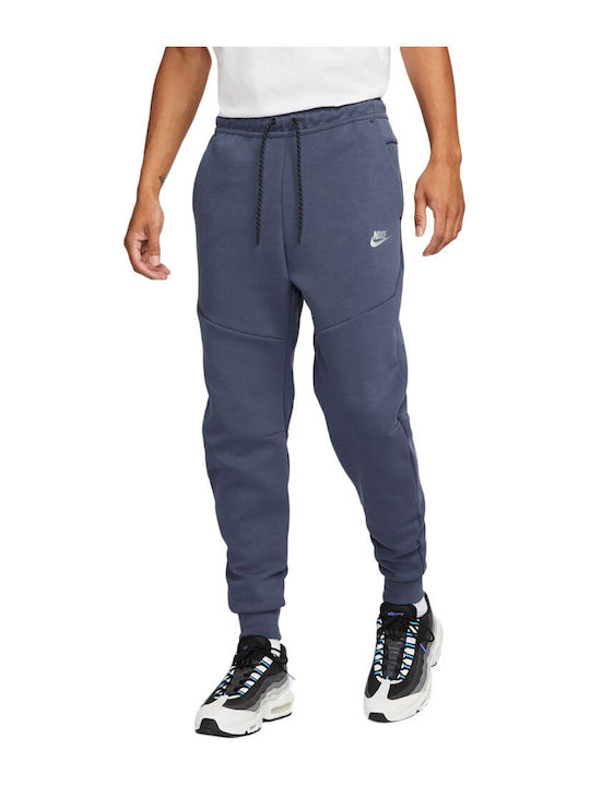 Sportswear Tech Sweatpants with Elastic Blue