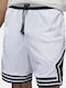 DIAMOND Αθλητική Ανδρική Βερμούδα Dri-Fit Σετ Λευκή