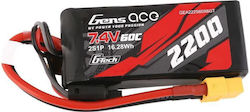 Gens Ace G-Tech Μπαταρία Li-Po 7.4V 2200mAh XT60 για Τηλεκατευθυνόμενο 2τμχ Gens Ace G-Tech Μπαταρία Li-Po 7.4V 2200mAh XT60 για Τηλεκατευθυνόμενο 2τμχ