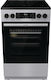 Gorenje Cooker 70lt with Ceramic Hobs W50cm. Inox