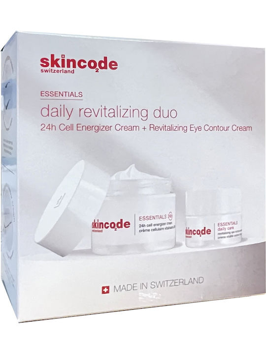 Skincode Daily Revitalizing Duo Essntials Комплект за грижа за кожата за Против стареене & Хидратация Skincode Daily Revitalizing Duo Essntials Комплект за грижа за кожата за Против стареене & Хидратация