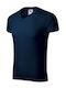 Malfini Werbe-T-Shirt in Marineblau Farbe