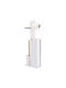 Dimitracas Metal Bathroom Accessory Set White 2pcs