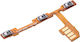 Kabel mit Lautstärke-Tasten in Orange Farbe für Ehre 20 Lite