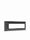 Fos me Fos me Wandmontierte Außenbeleuchtung Deckenleuchte IP65 4W mit Einstellbares Weiß Licht 23x8cm