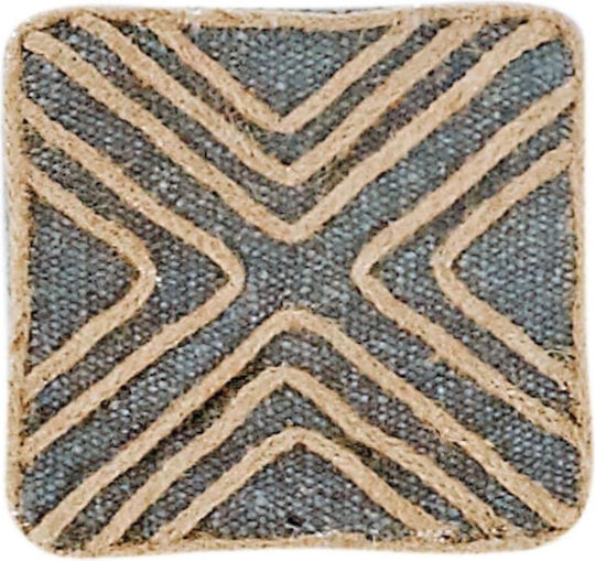 Kentia Coaster 232 Σουβέρ Υφασμάτινο Μπλε 10x10cm 4τμχ