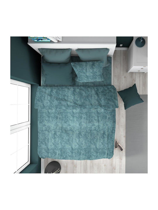 Dimcol Duvet Queen 220x240cm Premium Shadow 616 Petrol 300 GSMGsm
