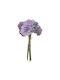 Inart Bouquet of Artificial Flowers Purple 28cm 1pcs