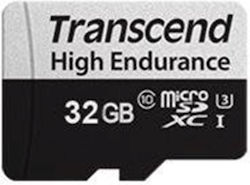 Transcend 350V microSDHC 32GB Class 10 U3 UHS-I with Adapter