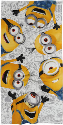 Kinder-Strandtuch Gray Minions 140x70cm 420708705866