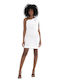 Collectiva Noir Summer Mini Evening Dress White