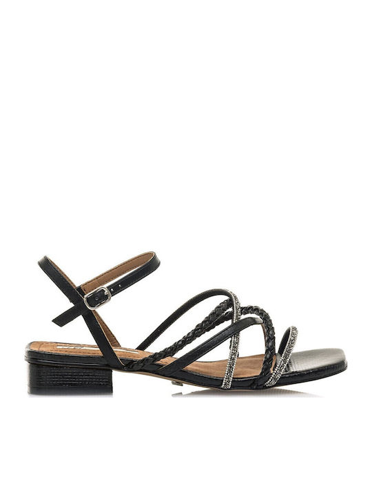 Maria Mare Sandale cu strasuri Negre