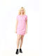 Paco & Co Summer Mini Dress Pink