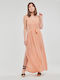 Rip Curl Classic Surf Summer Maxi Dress Orange